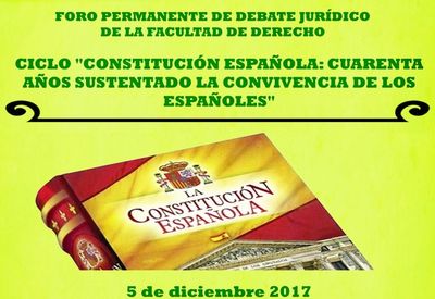 Mesa Redonda con motivo de la celebración del 40 aniversario de la Constitución