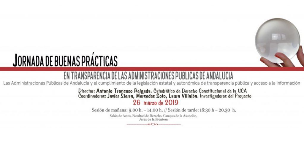 Jornada de Buenas Prácticas en Transparencia de las Administraciones Públicas de Andalucía