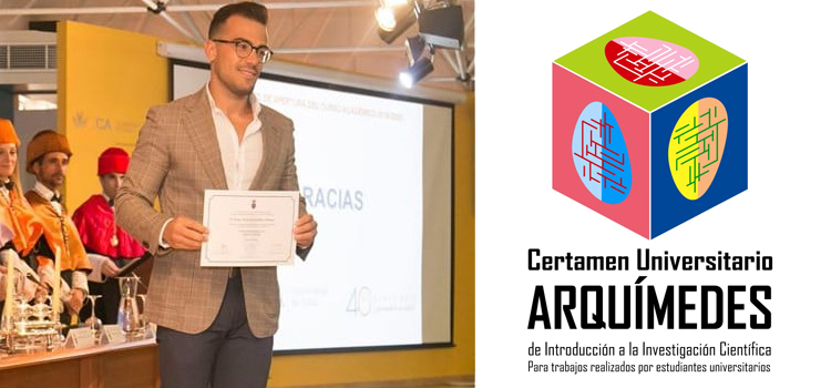 Sergio de la Herrán Ruiz-Mateos, alumno del Master de Abogacía de la Universidad de Cádiz, es finalista de la edición 2019 del Certamen Universitario Arquímedes que organiza el Ministerio de Ciencia, Innovación y Universidades
