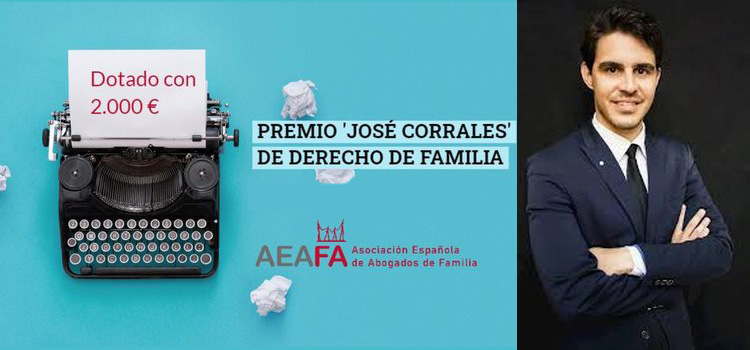 El abogado gaditano Gómez Valenzuela, alumno del Programa de Doctorado en Derecho, gana por segundo año el premio José Corrales de Derecho de Familia