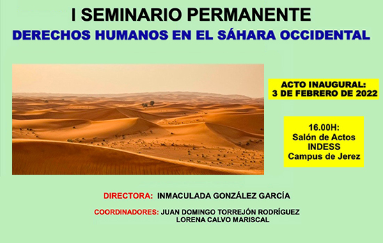 IMG I Seminario Permanente sobre los Derechos Humanos en el Sáhara Occidental