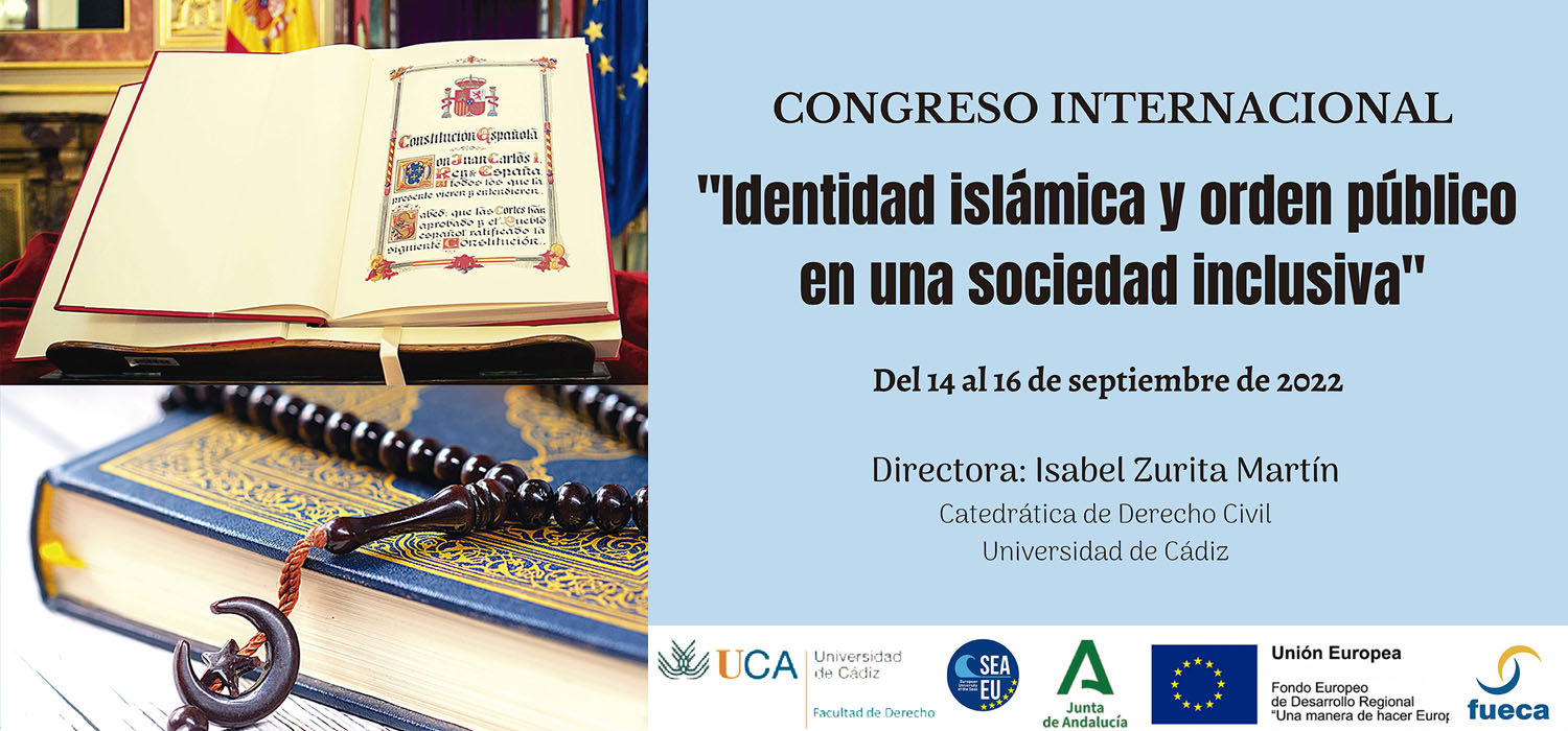 Congreso Internacional “Identidad islámica y orden público en una sociedad inclusiva”