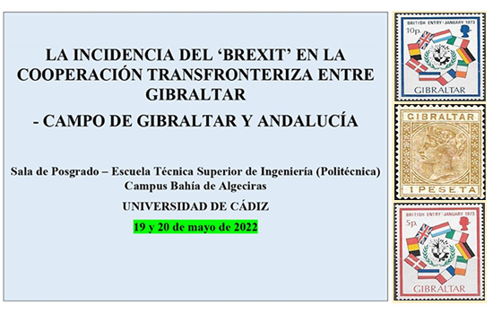 IMG Congreso Internacional La Incidencia del ‘Brexit’ en la Cooperación Transfronteriza entre Gibraltar – Campo de ...