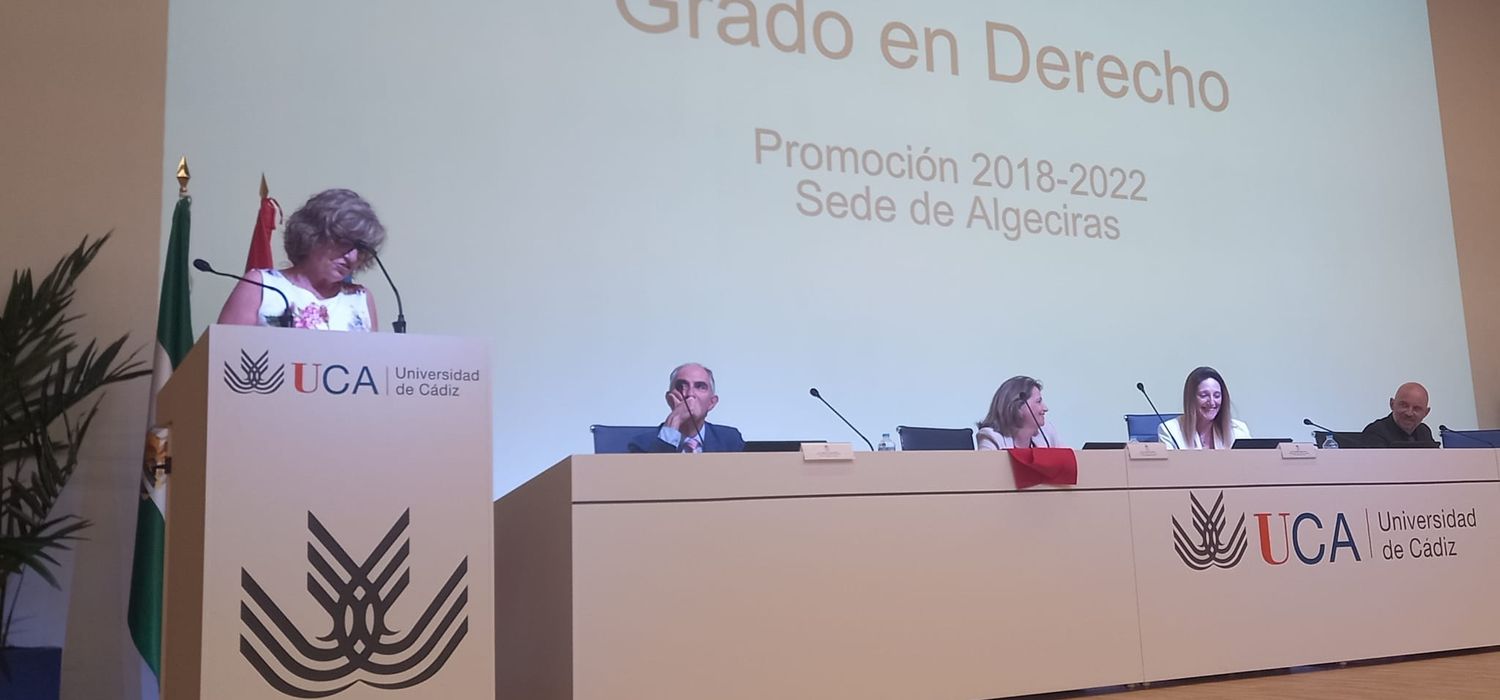 Ceremonia de graduación de la Facultad de Derecho 2022 (Algeciras)