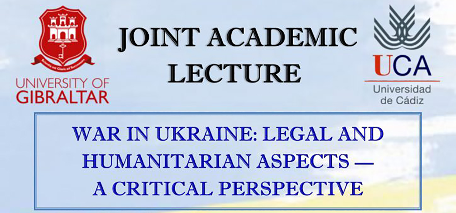 Conferencia “War in Ukraine: Legal and Humanitarian Aspects – A Critical Perspective”