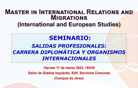IMG Seminario: Salidas Profesionales: Carrera Diplomática y Organismos Internacionales
