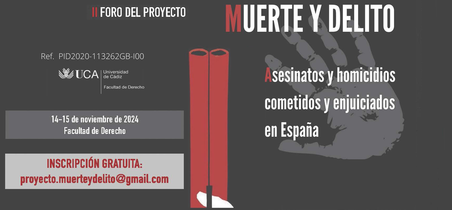 II Foro del Proyecto “Muerte y Delito”