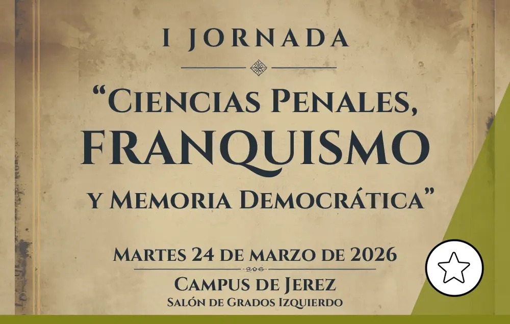 IMG I Jornada “Ciencias Penales, Franquismo y Memoria Democrática”