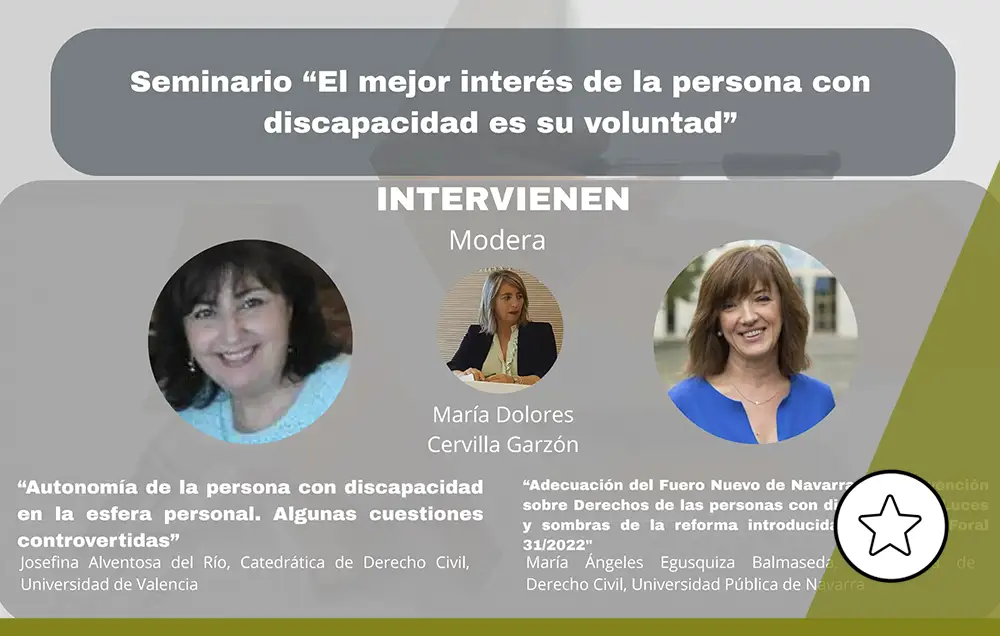 IMG Seminario “El mejor interés de la persona con discapacidad es su voluntad”,