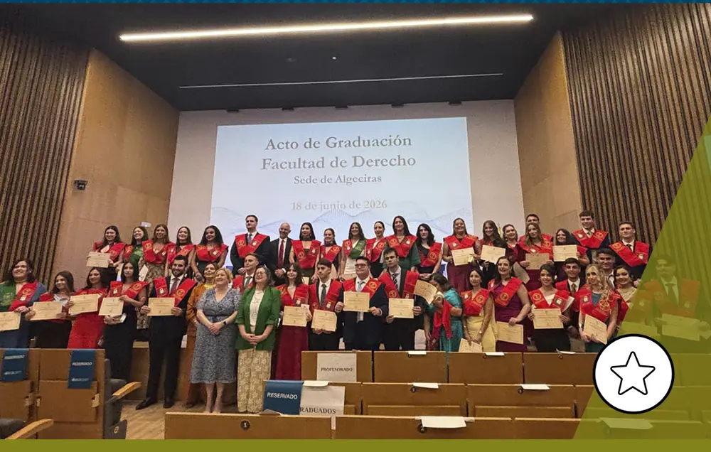 Graduación de la sede de Algeciras de la Facultad de Derecho