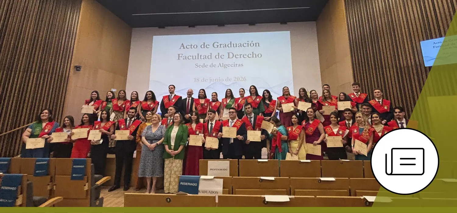 Graduación de la sede de Algeciras de la Facultad de Derecho