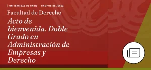 Jornada de bienvenida de Derecho – ADE