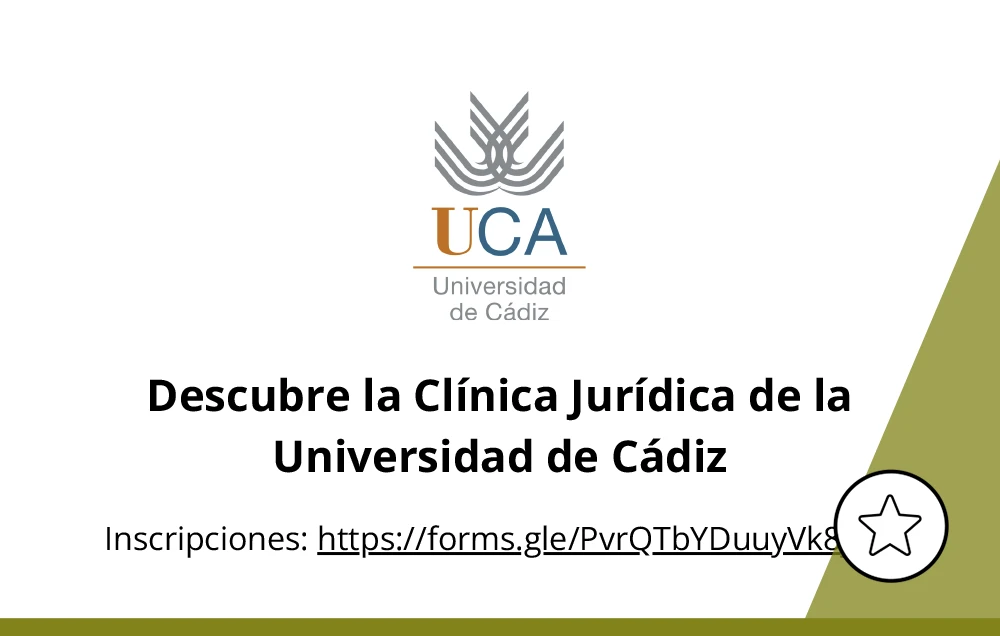 IMG Sesión informativa: Descubre la Clínica Jurídica de la UCA