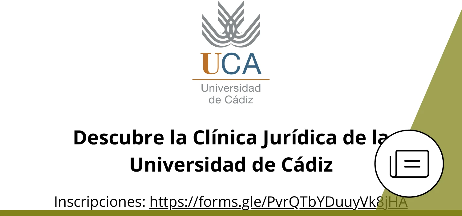 Sesión Informativa: Descubre la Clínica Jurídica de la UCA